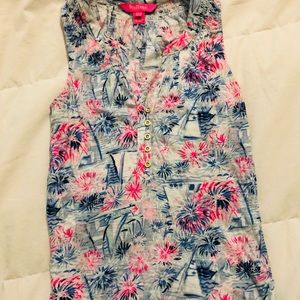 Lilly Pulitzer Essie tank xxs